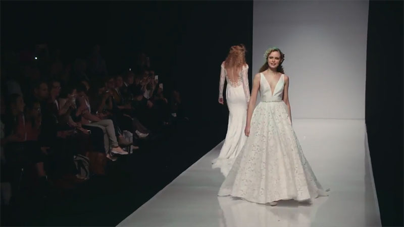 Dando London Collection Runway at London Bridal Week 2018