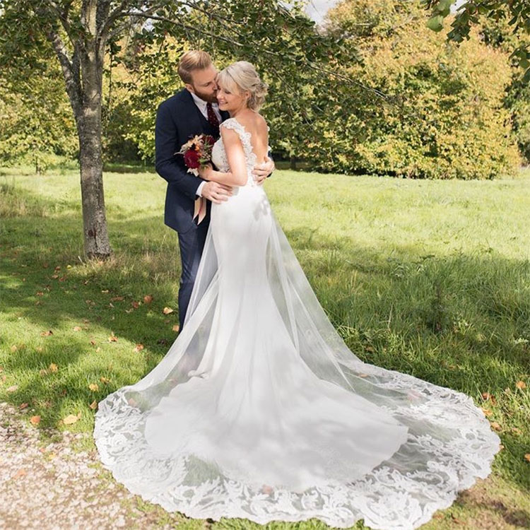 Love is in the air for Hannah and her new hubby