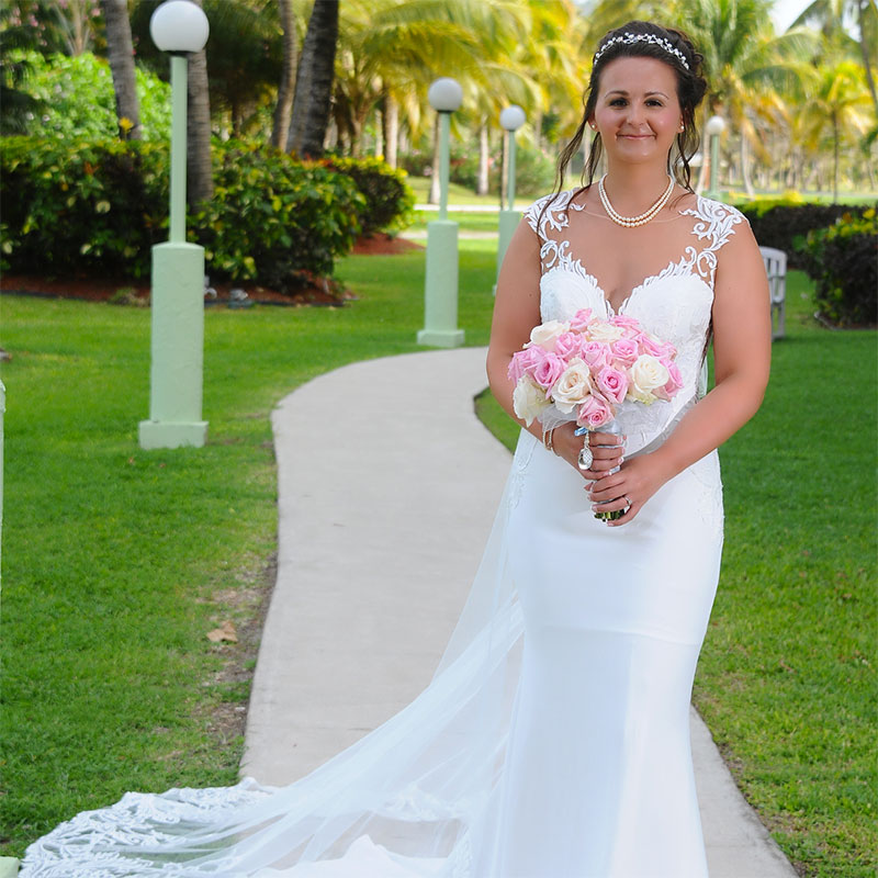 Beautiful Zoe Morey and her Hubby