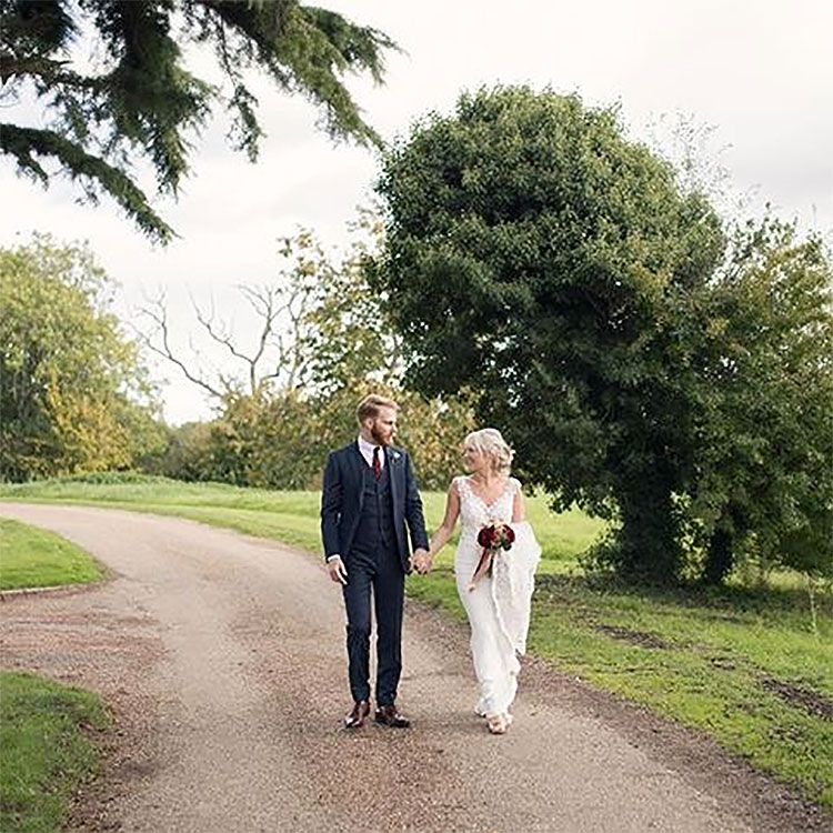 Love is in the air for Hannah and her new hubby