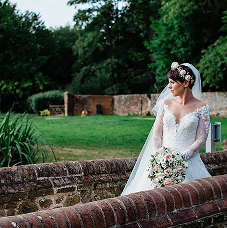 Justine is a Beautiful Bride
